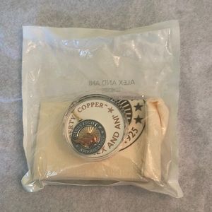 Liberty Copper charm 14k gold plated charm